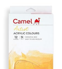 Camel Artist Acrylic Color Box